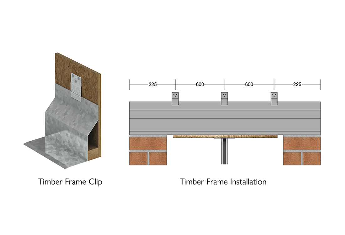 Timber Frame Installation and Clip